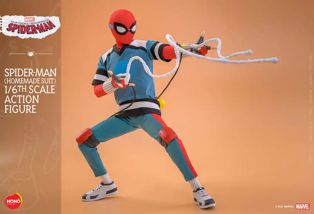 Your Friendly Neighborhood Spider-Man Actionfigur 1/6 Spider-Man (Homemade Suit) 29 cm Produktfoto