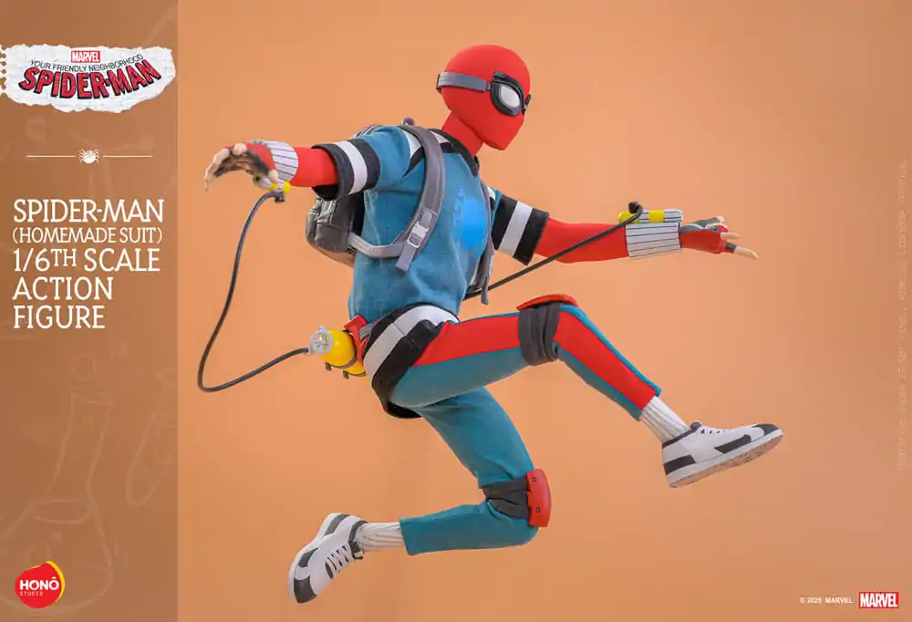 Your Friendly Neighborhood Spider-Man Actionfigur 1/6 Spider-Man (Homemade Suit) 29 cm Produktfoto