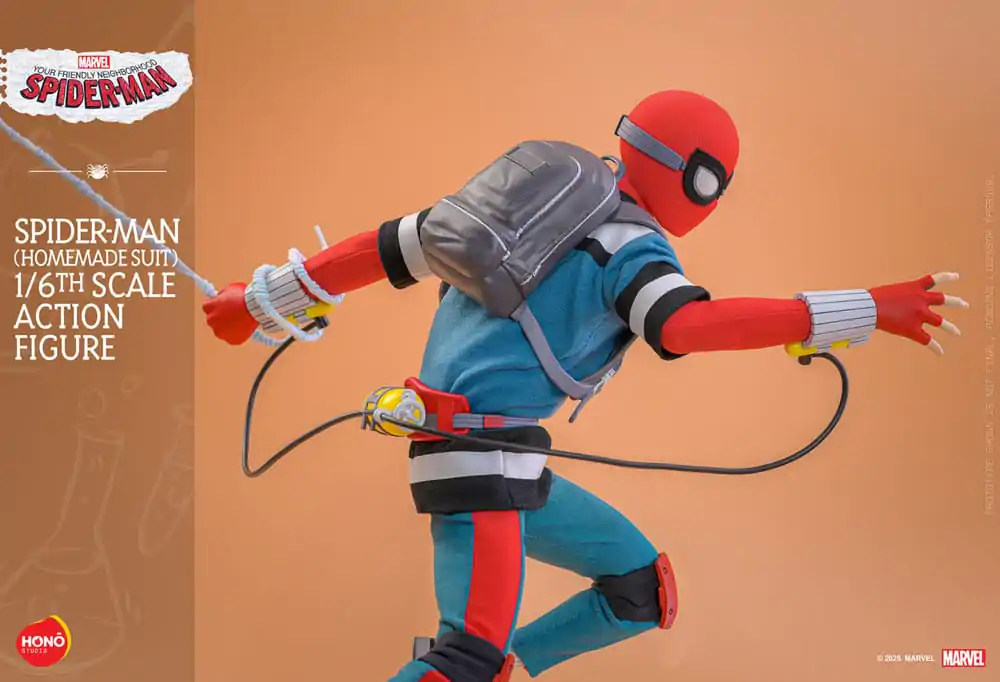 Your Friendly Neighborhood Spider-Man Actionfigur 1/6 Spider-Man (Homemade Suit) 29 cm Produktfoto