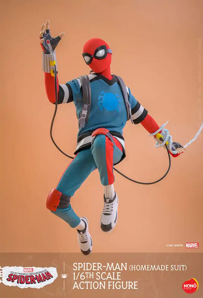 Your Friendly Neighborhood Spider-Man Actionfigur 1/6 Spider-Man (Homemade Suit) 29 cm Produktfoto