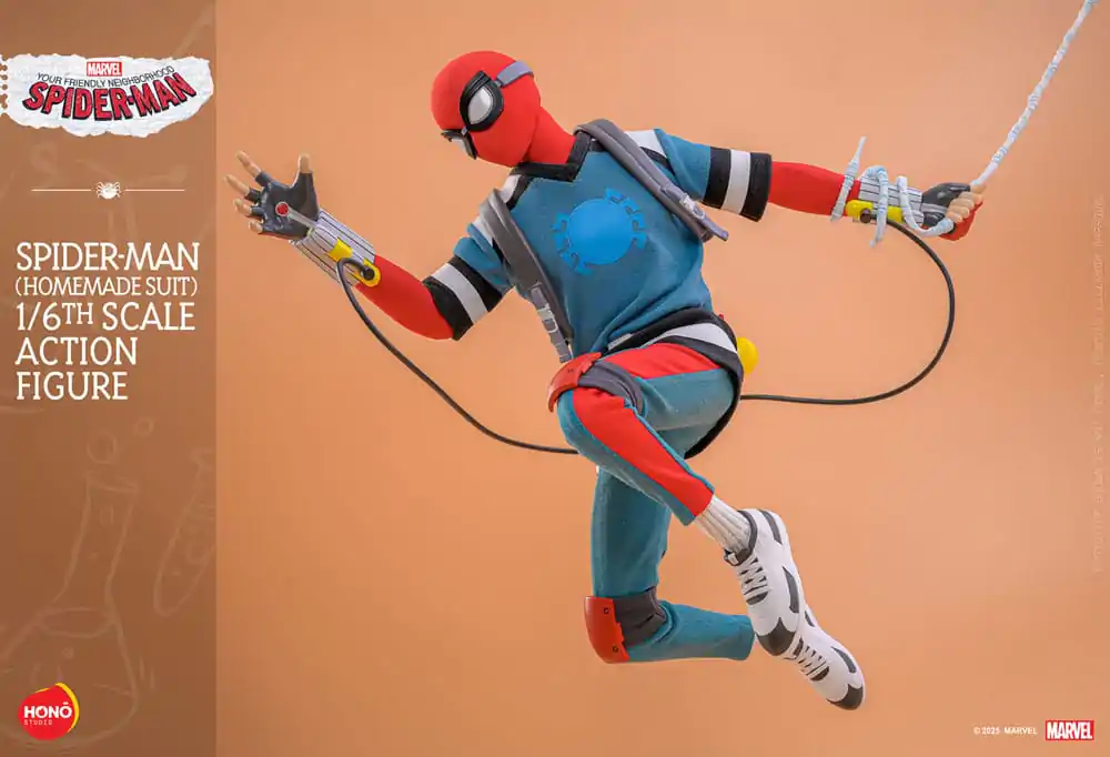 Your Friendly Neighborhood Spider-Man Actionfigur 1/6 Spider-Man (Homemade Suit) 29 cm Produktfoto