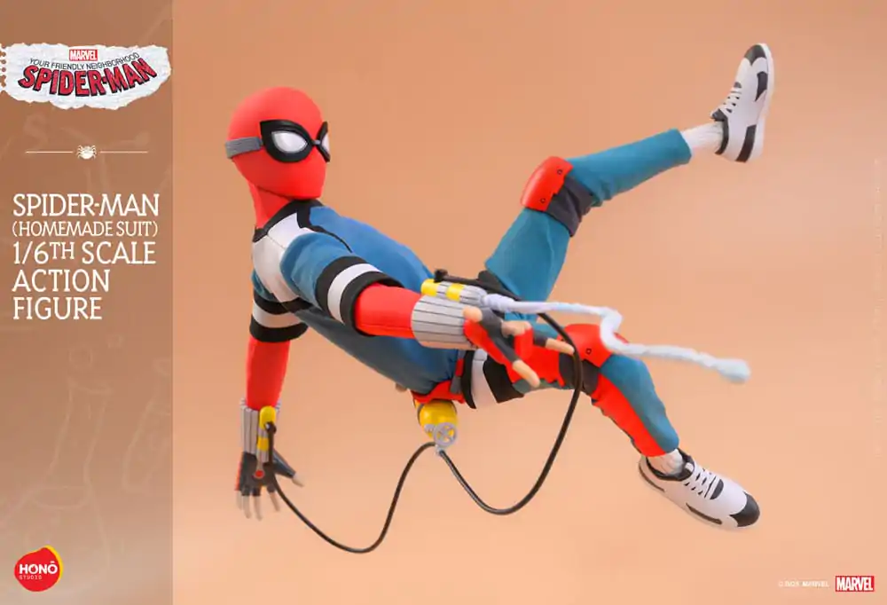 Your Friendly Neighborhood Spider-Man Actionfigur 1/6 Spider-Man (Homemade Suit) 29 cm Produktfoto