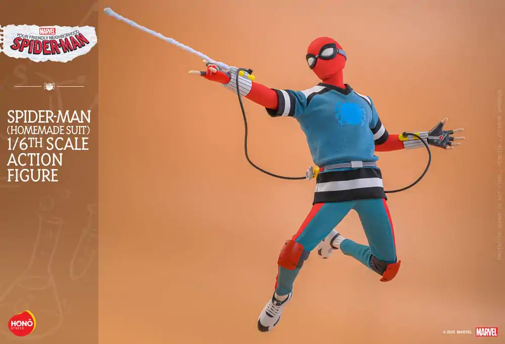 Your Friendly Neighborhood Spider-Man Actionfigur 1/6 Spider-Man (Homemade Suit) 29 cm Produktfoto