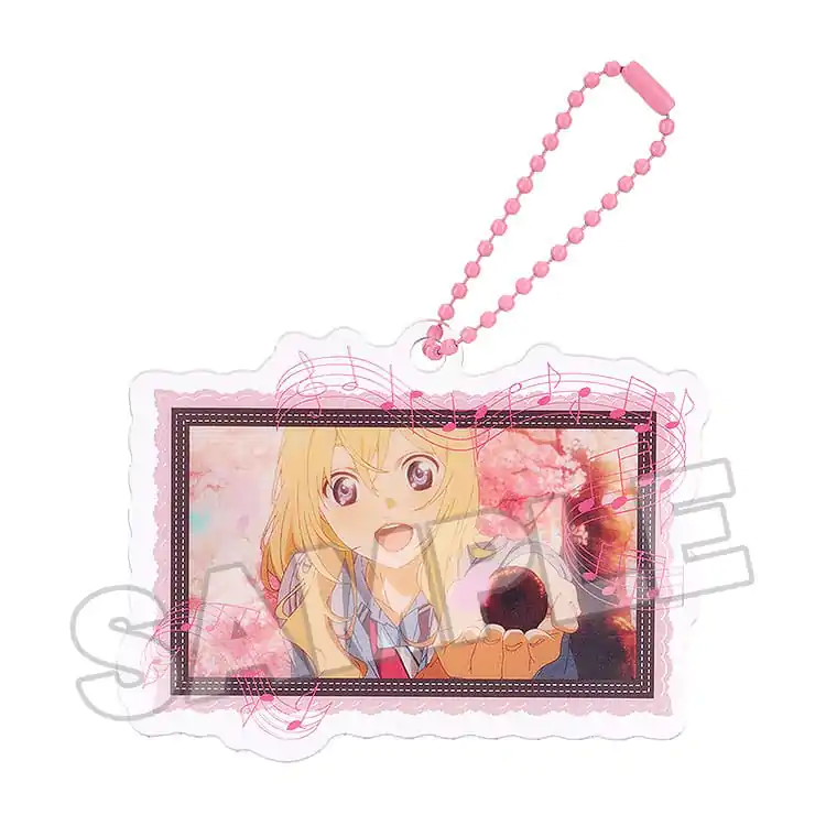 Your Lie in April Acrylic Schlüsselanhänger Anime Scene A 8 cm termékfotó