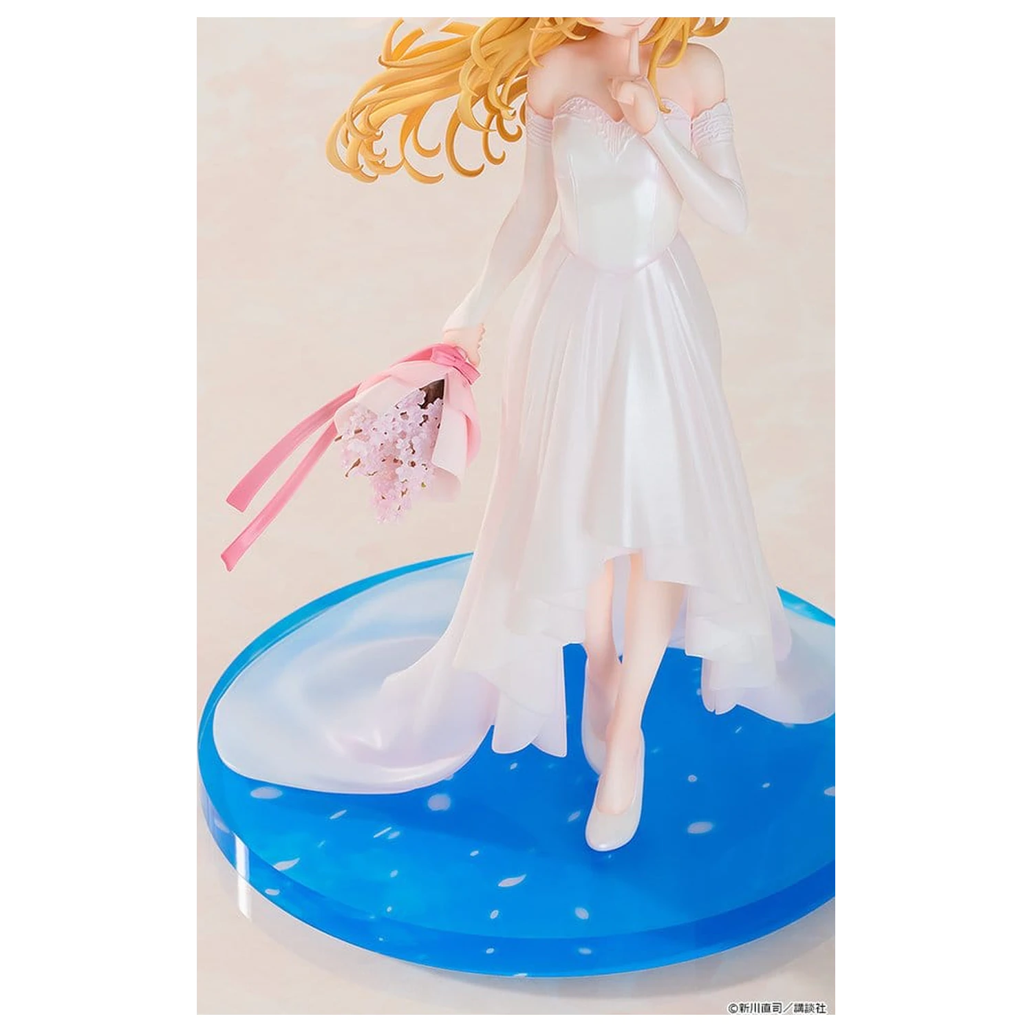 Your Lie in April G.S. Collection PVC Figur 1/7 Kaori Miyazono Wedding Dress Ver. 22 cm Produktfoto