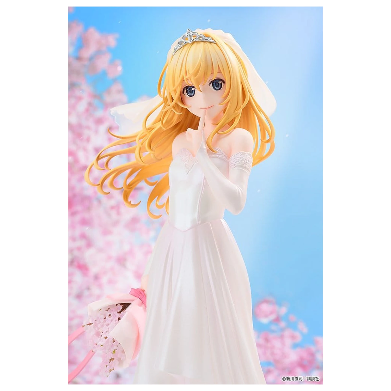 Your Lie in April G.S. Collection PVC Figur 1/7 Kaori Miyazono Wedding Dress Ver. 22 cm Produktfoto