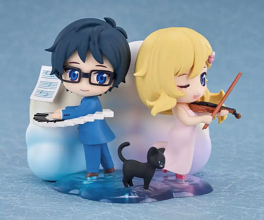 Your Lie in April Minifiguren Qset 2er-Pack Kaori Miyazono & Kosei Arima 9 cm Produktfoto