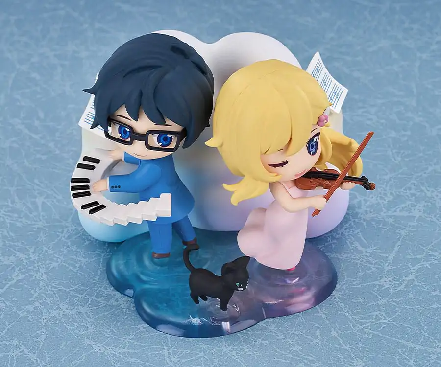 Your Lie in April Minifiguren Qset 2er-Pack Kaori Miyazono & Kosei Arima 9 cm Produktfoto