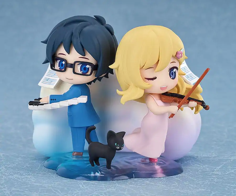 Your Lie in April Minifiguren Qset 2er-Pack Kaori Miyazono & Kosei Arima 9 cm Produktfoto