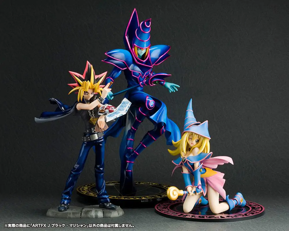 Yu-Gi-Oh! ARTFX J Statue 1/7 Dark Magician 30 cm Produktfoto