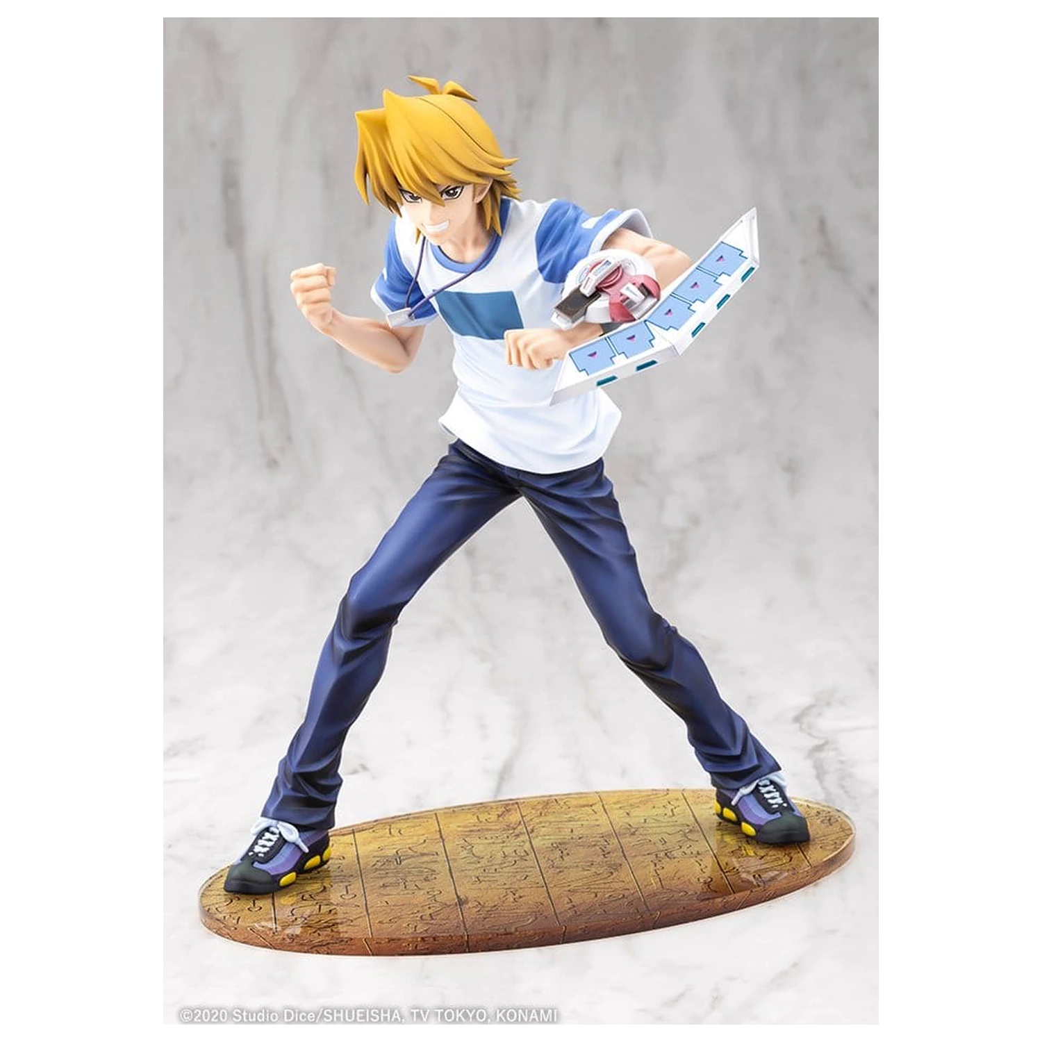 Yu-Gi-Oh! ARTFX J PVC Figur 1/7 Katsuya Jonouchi (Joey Wheeler) Passionate Duelists 22 cm Produktfoto
