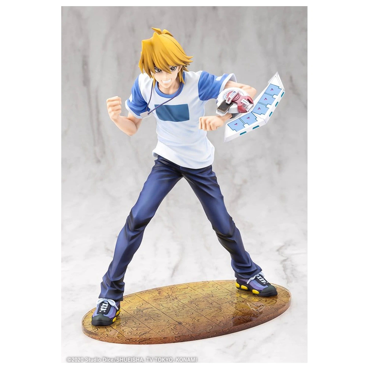 Yu-Gi-Oh! ARTFX J PVC Figur 1/7 Katsuya Jonouchi (Joey Wheeler) Passionate Duelists 22 cm Produktfoto
