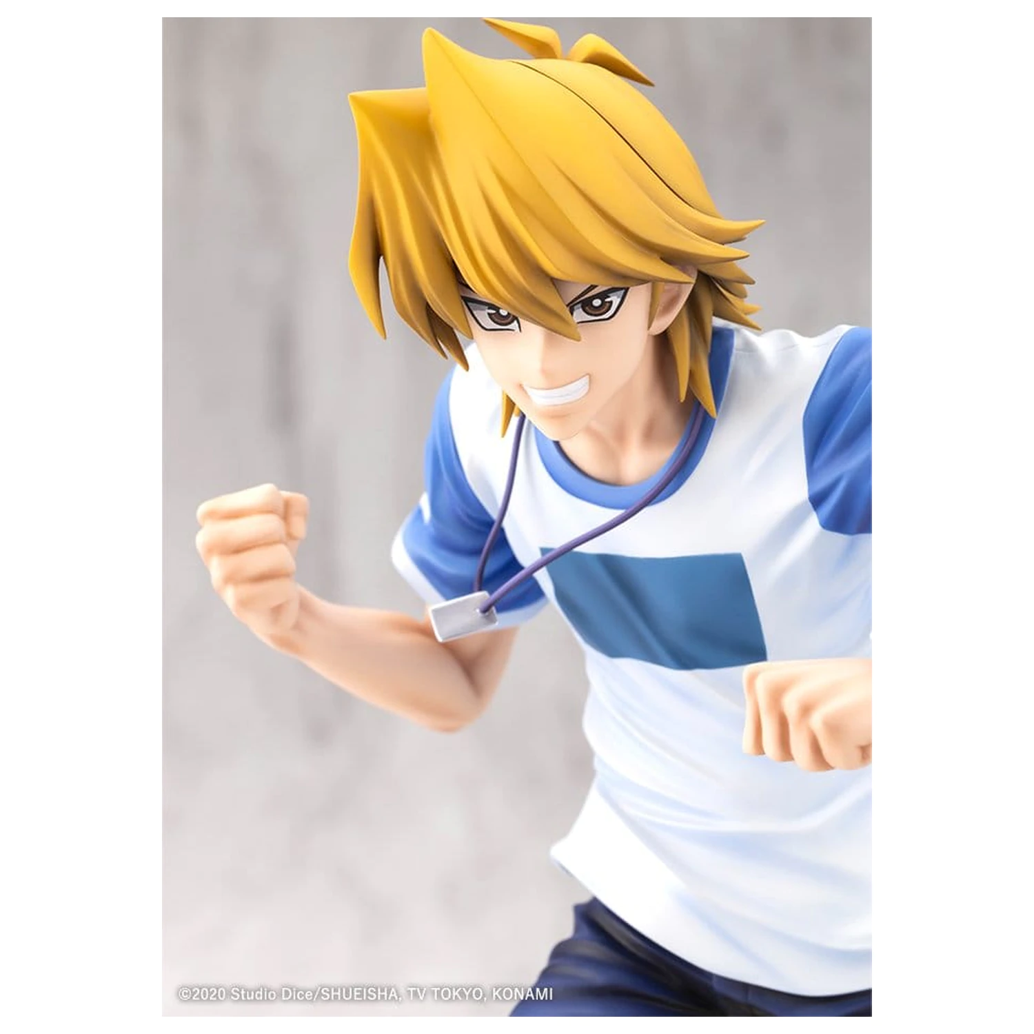 Yu-Gi-Oh! ARTFX J PVC Figur 1/7 Katsuya Jonouchi (Joey Wheeler) Passionate Duelists 22 cm Produktfoto