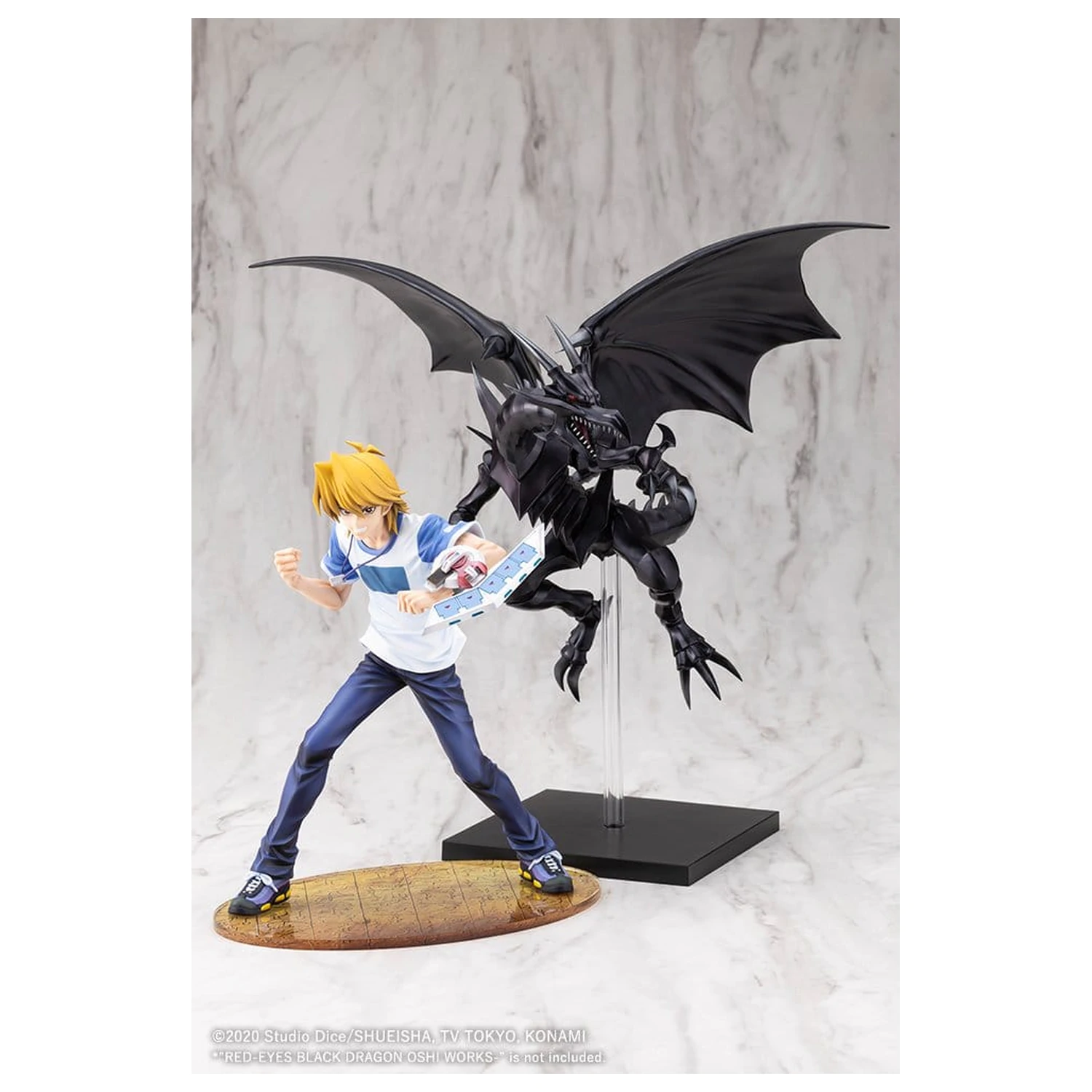 Yu-Gi-Oh! ARTFX J PVC Figur 1/7 Katsuya Jonouchi (Joey Wheeler) Passionate Duelists 22 cm Produktfoto