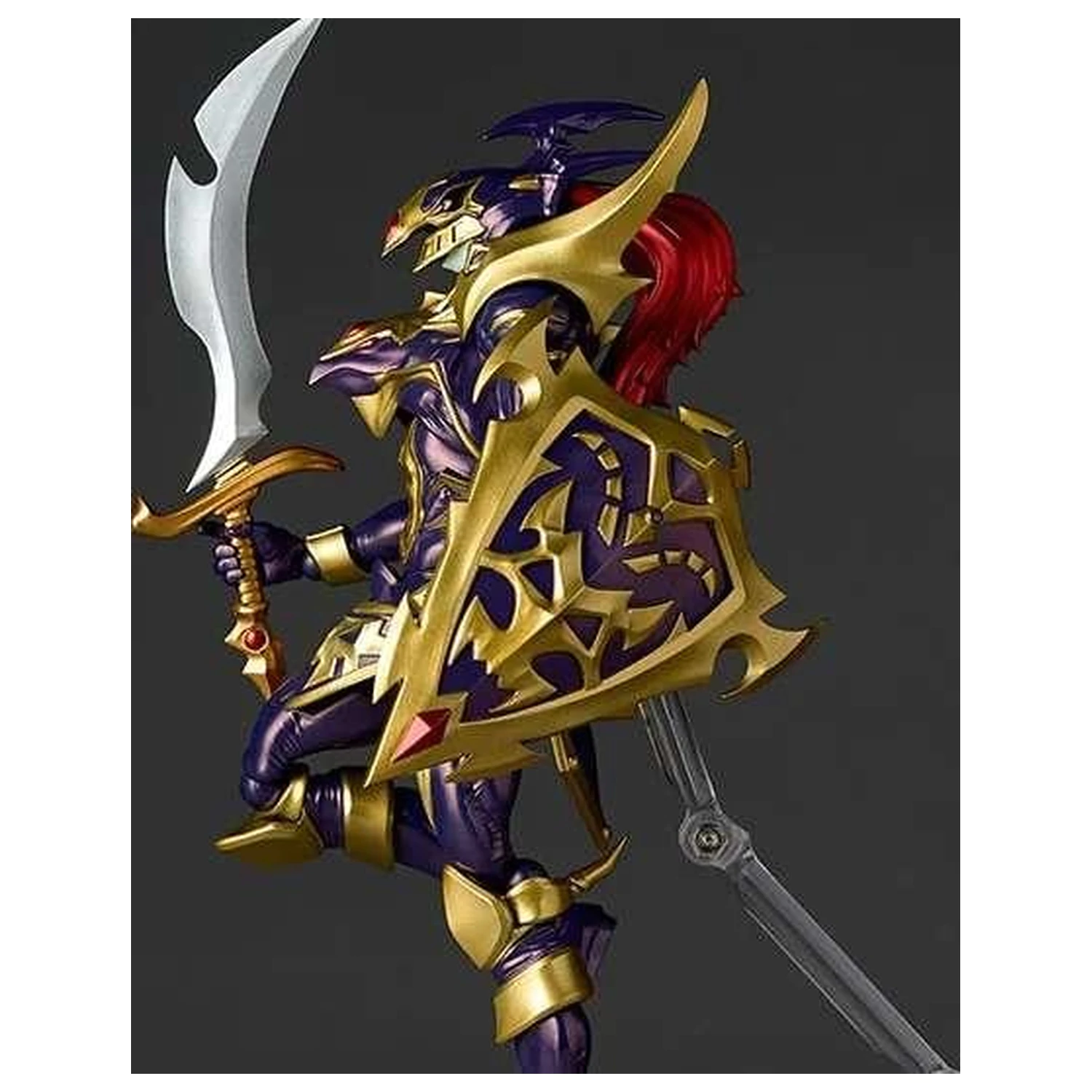 Yu-Gi-Oh! Black Luster Soldier Figur Revoltech 19 cm Produktfoto