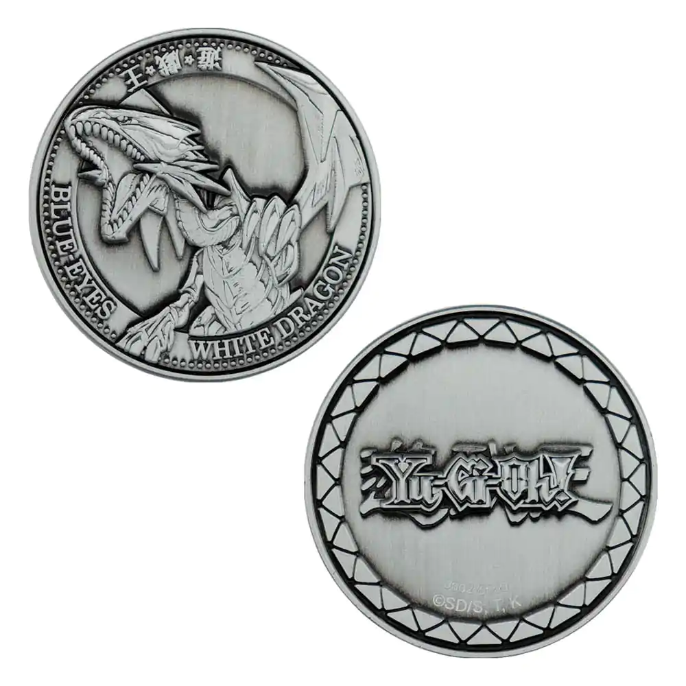 Yu-Gi-Oh! Sammelmünze Blue-Eyes White Dragon Limited Edition Produktfoto