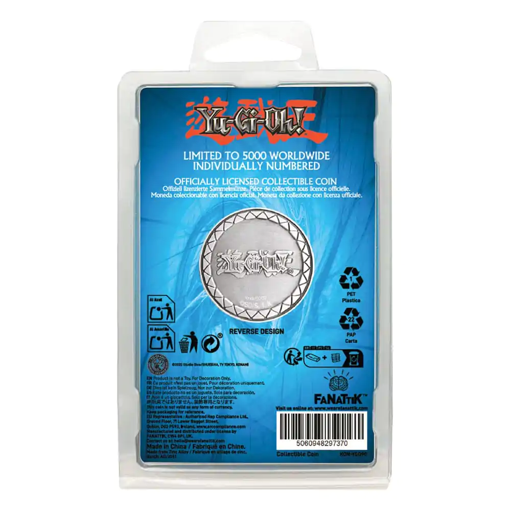 Yu-Gi-Oh! Sammelmünze Blue-Eyes White Dragon Limited Edition Produktfoto