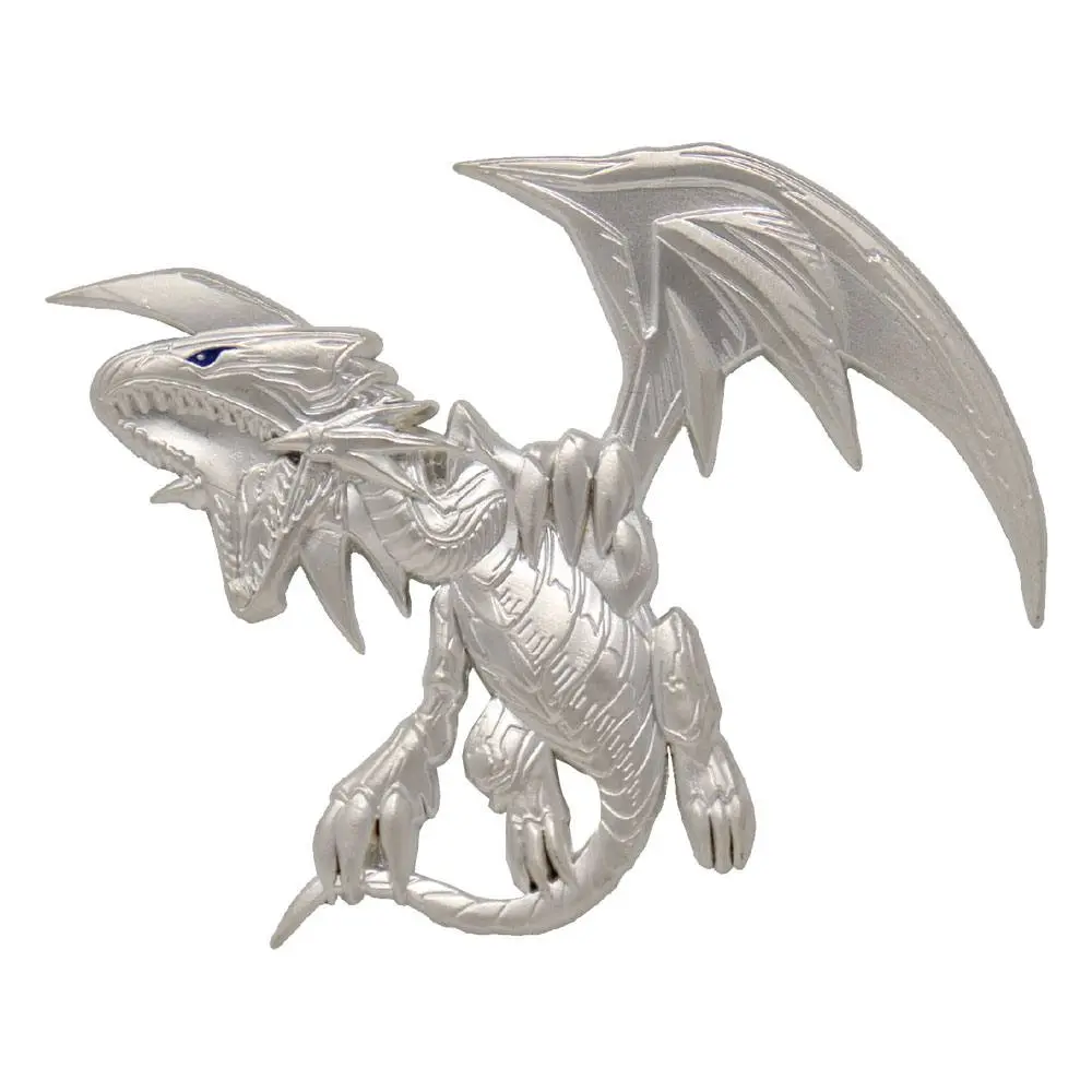 Yu-Gi-Oh! Ansteck-Pin Blue Eyes White Dragon (versilbert) Produktfoto