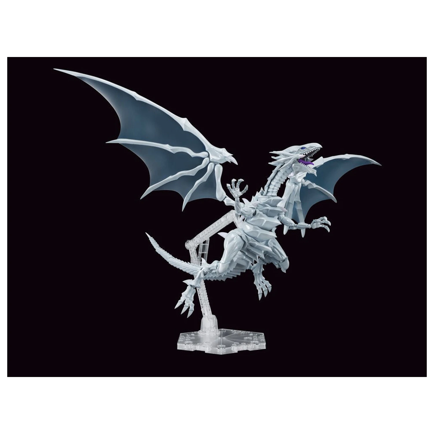Yu-Gi-Oh! Blue-Eyes White Dragon Modellbausatz Figur-rise Standard Amplified Produktfoto