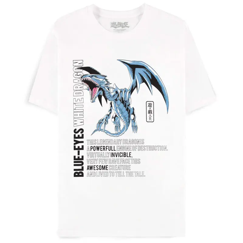 Yu-Gi-Oh! Blue-Eyes White Dragon T-shirt Produktfoto