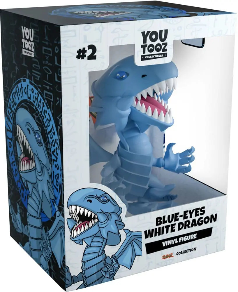 Yu-Gi-Oh! Vinyl Figur Blue Eyes White Dragon 10 cm termékfotó