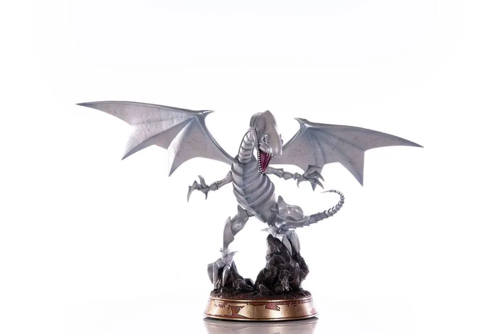 Yu-Gi-Oh! PVC Statue Blue-Eyes White Dragon White Edition 35 cm Produktfoto