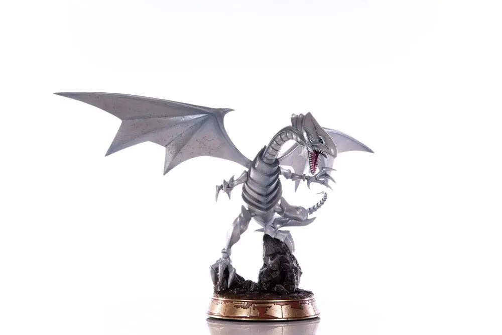 Yu-Gi-Oh! PVC Statue Blue-Eyes White Dragon White Edition 35 cm Produktfoto
