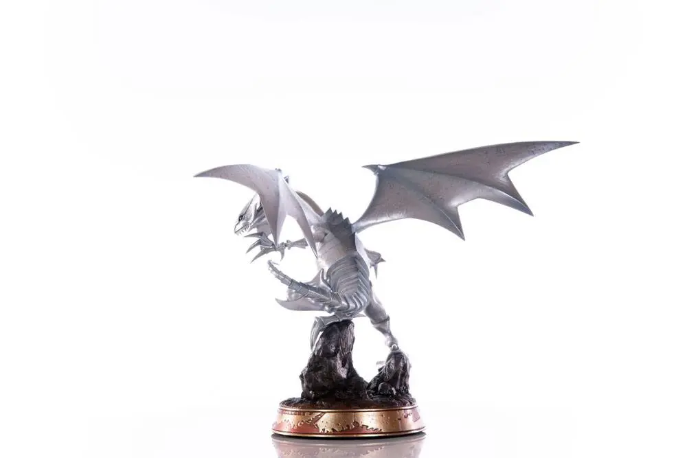 Yu-Gi-Oh! PVC Statue Blue-Eyes White Dragon White Edition 35 cm Produktfoto