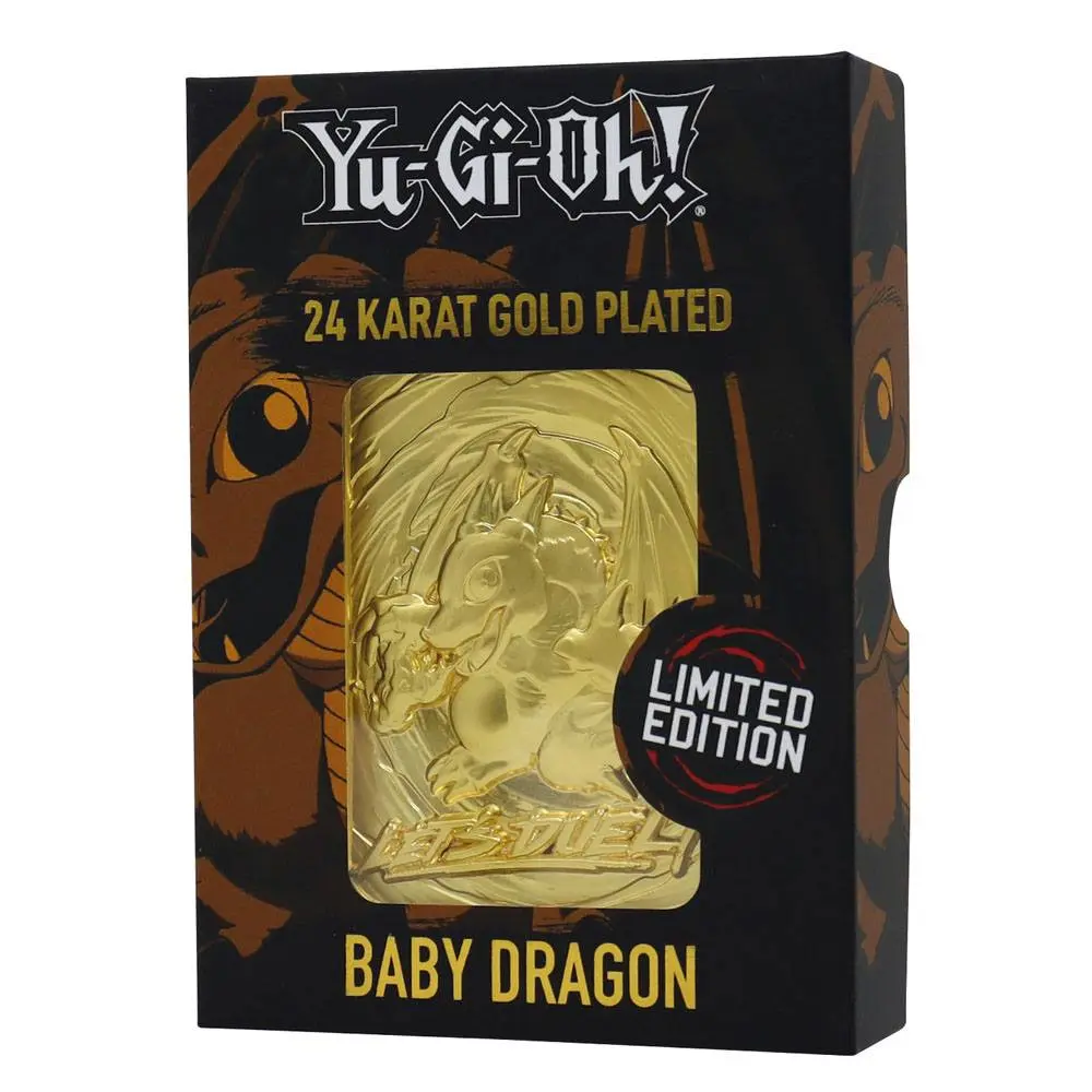 Yu-Gi-Oh! Replik Karte Baby Dragon (vergoldet) termékfotó