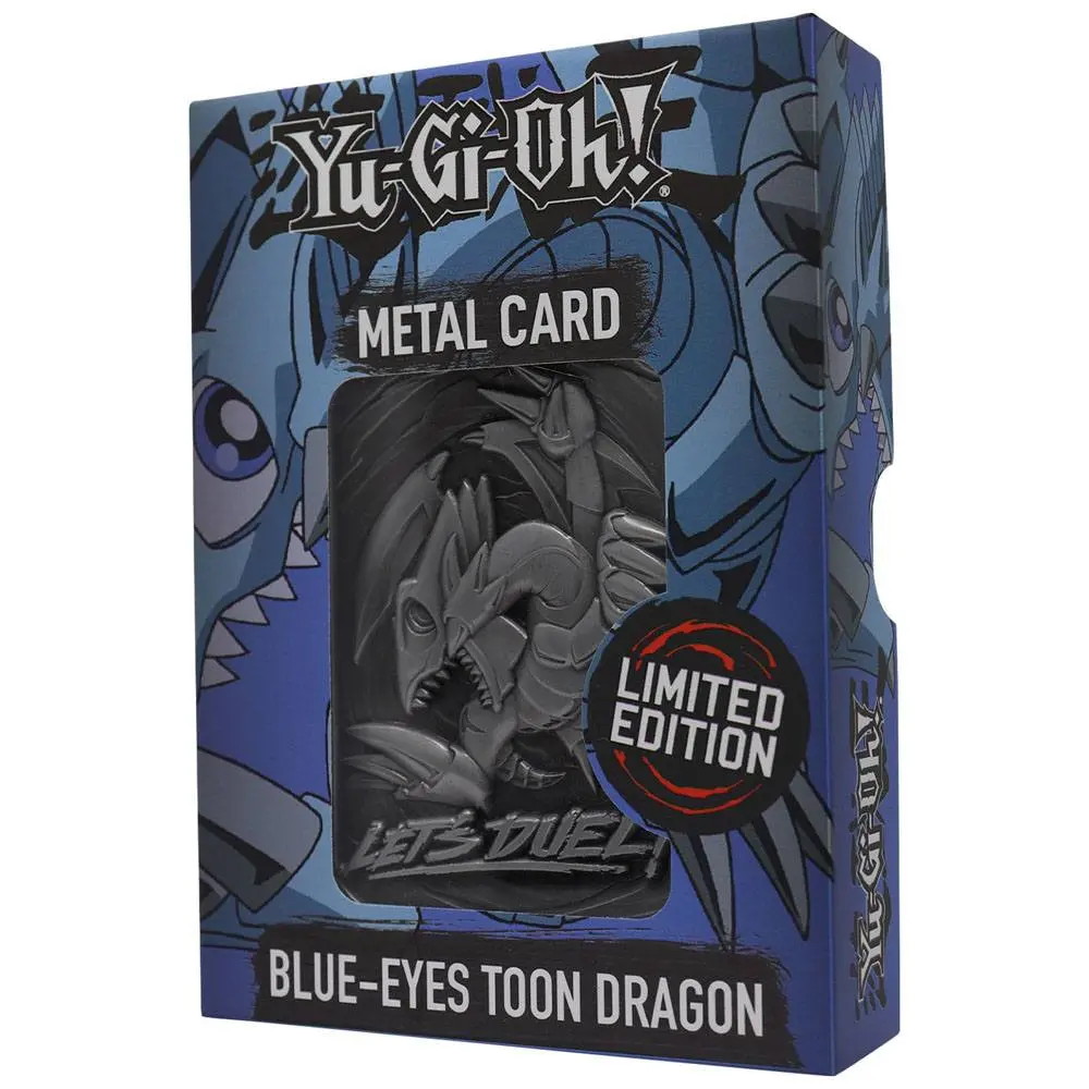 Yu-Gi-Oh! Replik Karte Blue Eyes Toon Dragon Limited Edition termékfotó
