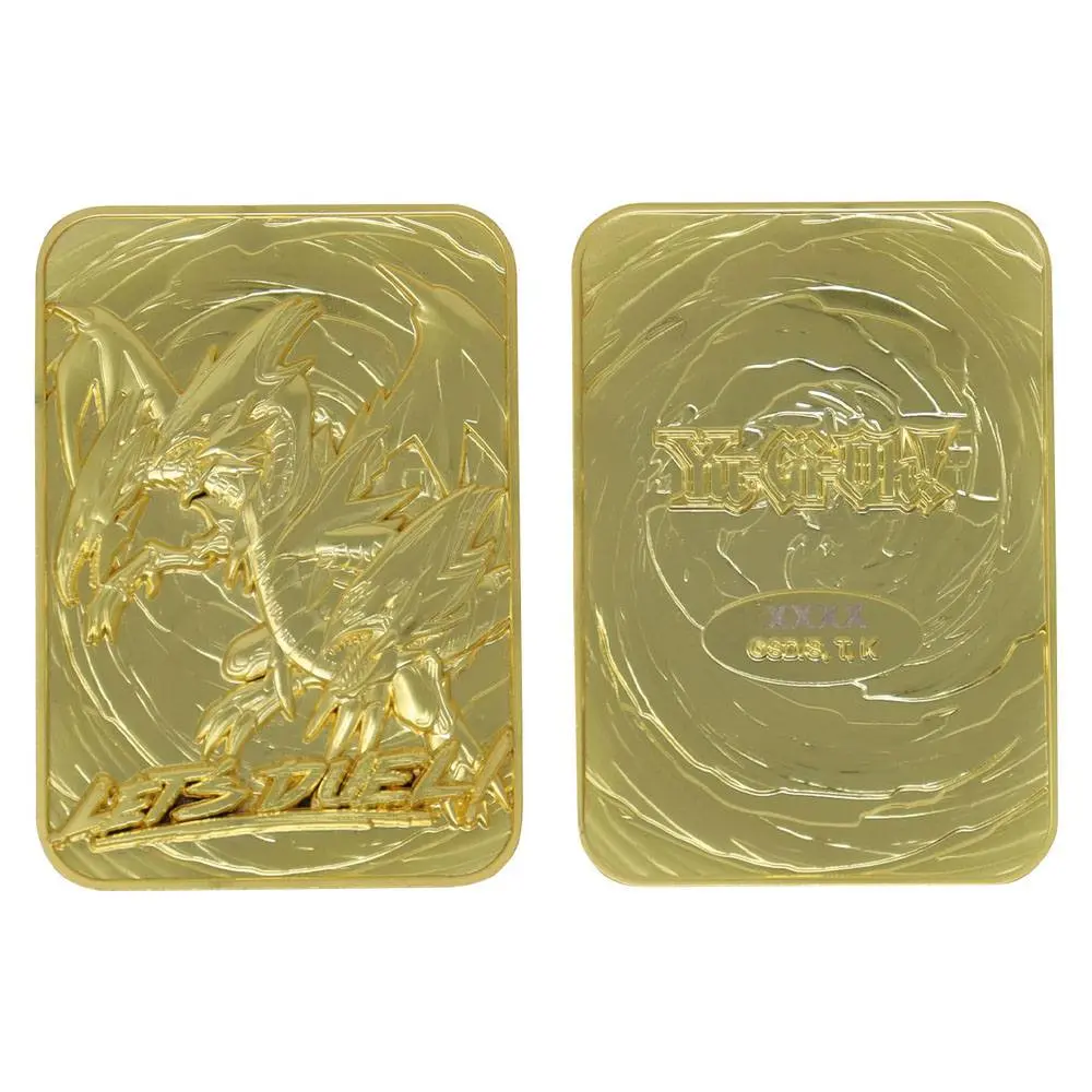 Yu-Gi-Oh! Replik Karte Blue Eyes Ultimate Dragon (vergoldet) Produktfoto