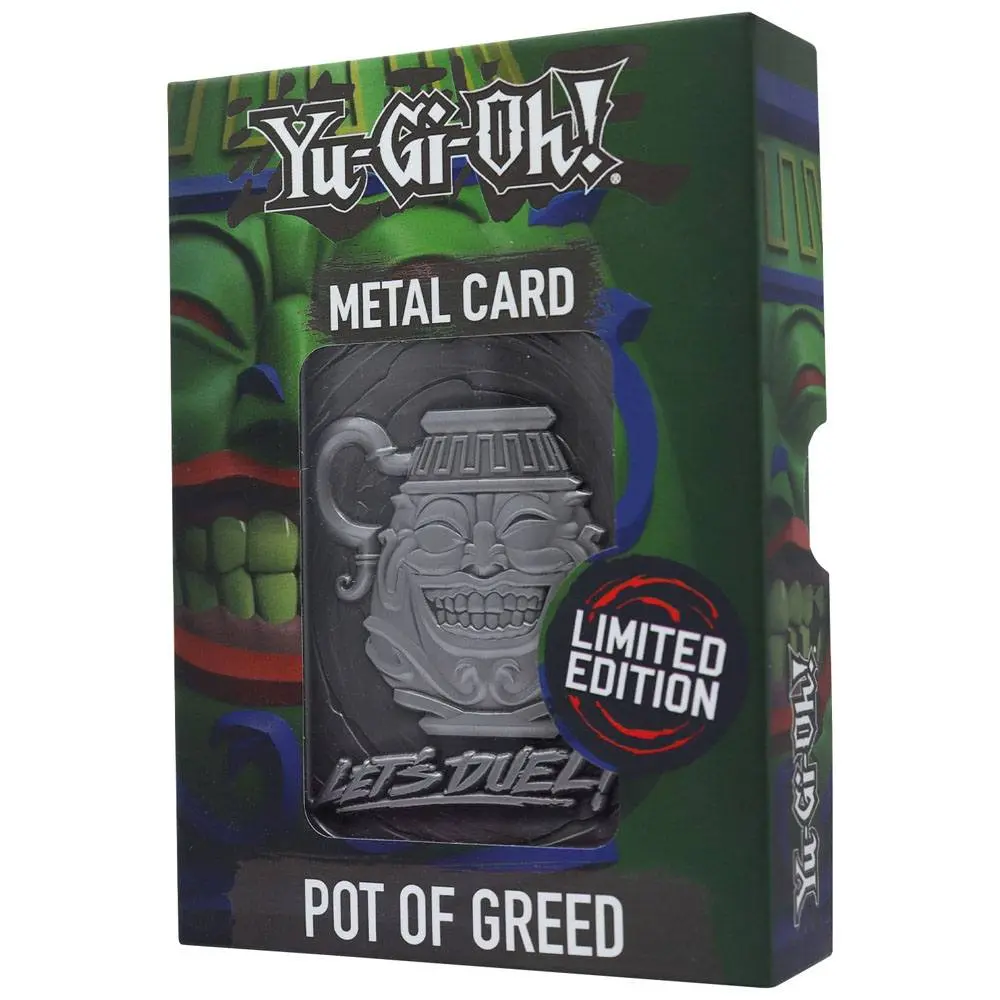 Yu-Gi-Oh! Replik Karte Pot of Greed Limited Edition termékfotó