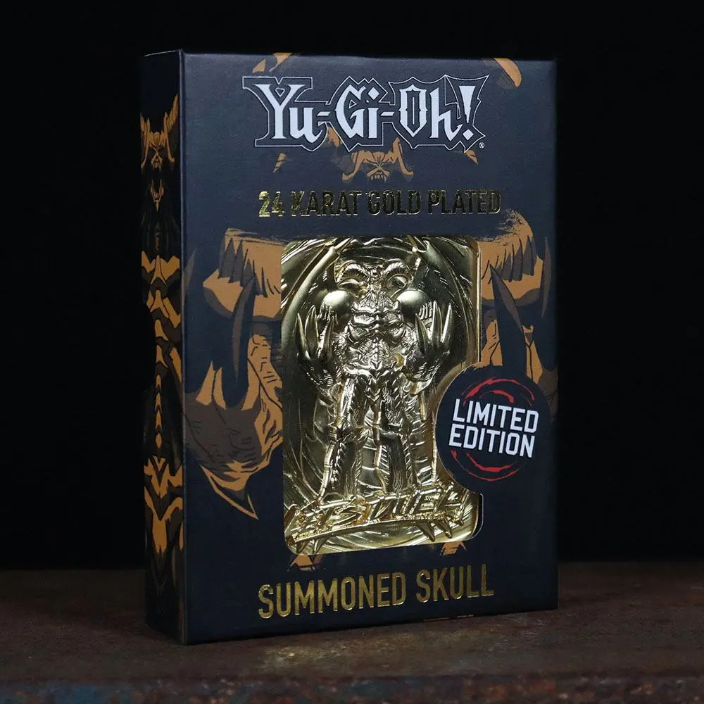 Yu-Gi-Oh! Replik Karte Summoned Skull (vergoldet) Produktfoto
