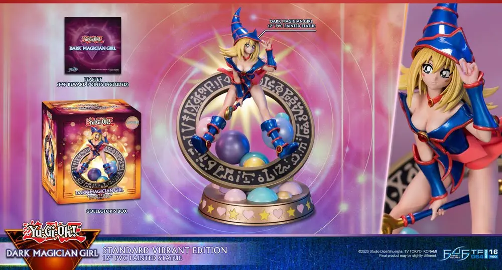 Yu-Gi-Oh! PVC Statue Dark Magician Girl Standard Vibrant Edition 30 cm termékfotó