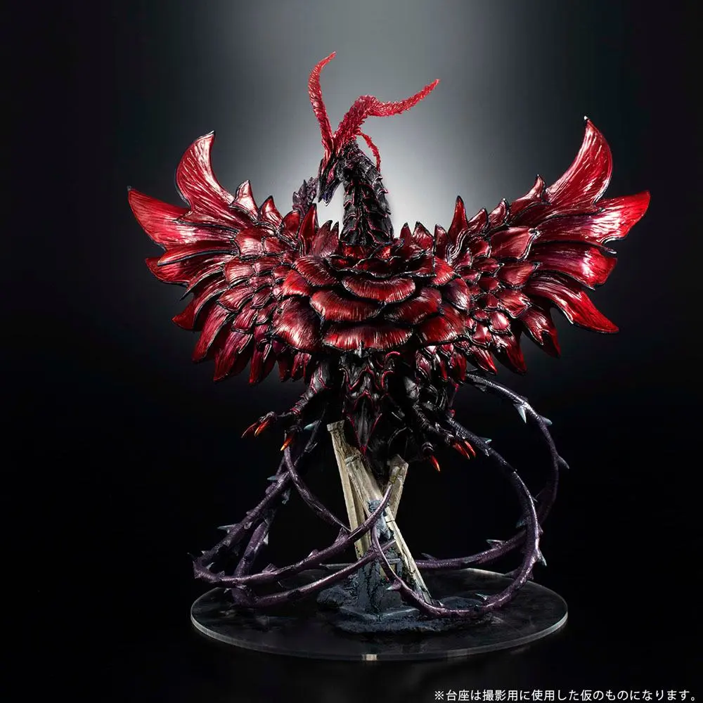 Yu-Gi-Oh! Duel 5D's Monsters Art Works Monsters PVC Statue Black Rose Dragon 28 cm Produktfoto