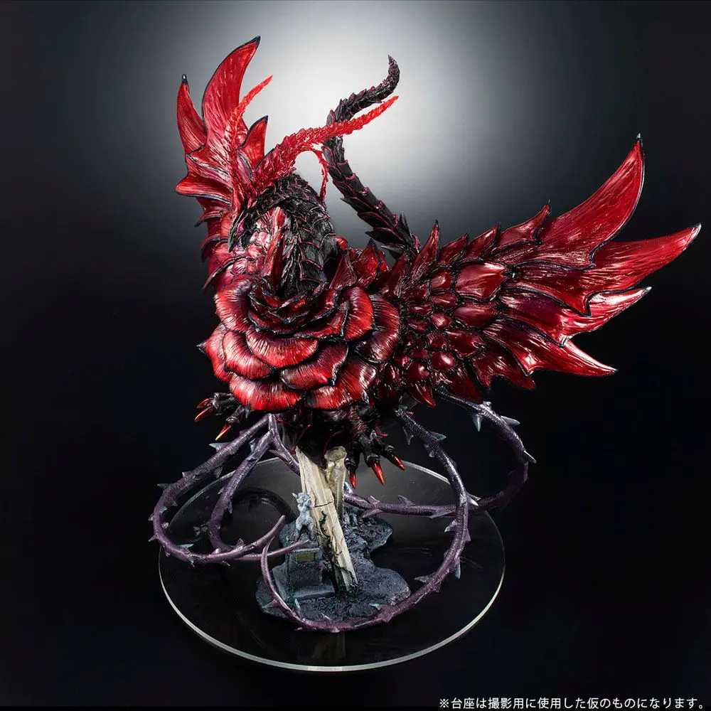 Yu-Gi-Oh! Duel 5D's Monsters Art Works Monsters PVC Statue Black Rose Dragon 28 cm Produktfoto