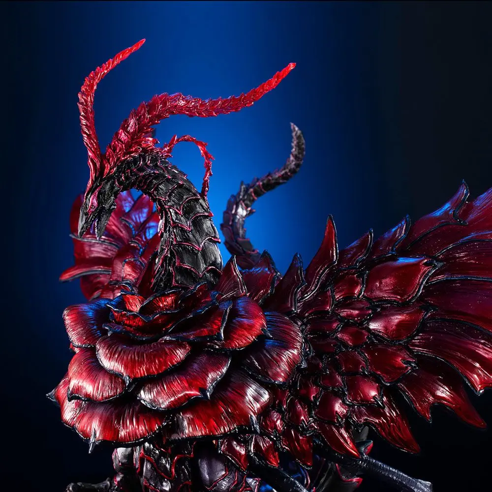 Yu-Gi-Oh! Duel 5D's Monsters Art Works Monsters PVC Statue Black Rose Dragon 28 cm Produktfoto