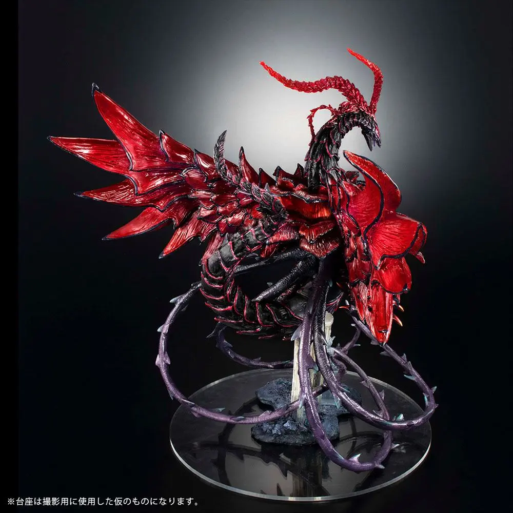 Yu-Gi-Oh! Duel 5D's Monsters Art Works Monsters PVC Statue Black Rose Dragon 28 cm Produktfoto