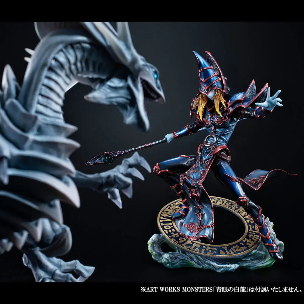 Yu-Gi-Oh! Duel Monsters Art Works Monsters PVC Statue Black Magician 23 cm termékfotó