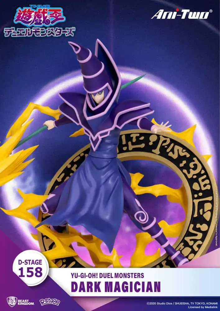 Yu-Gi-Oh! Duel Monsters D-Stage PVC Diorama Dark Magician 15 cm Produktfoto