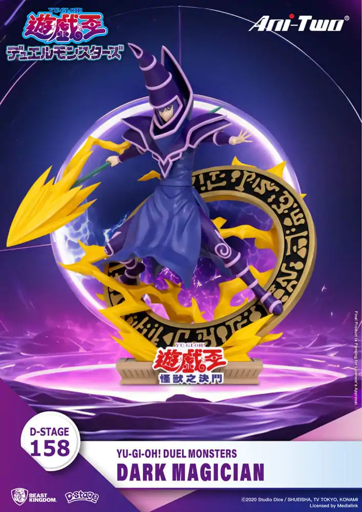 Yu-Gi-Oh! Duel Monsters D-Stage PVC Diorama Dark Magician 15 cm Produktfoto