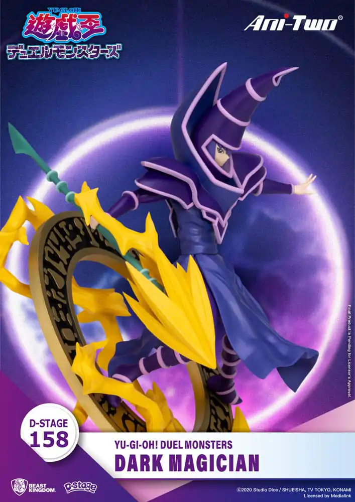 Yu-Gi-Oh! Duel Monsters D-Stage PVC Diorama Dark Magician 15 cm Produktfoto