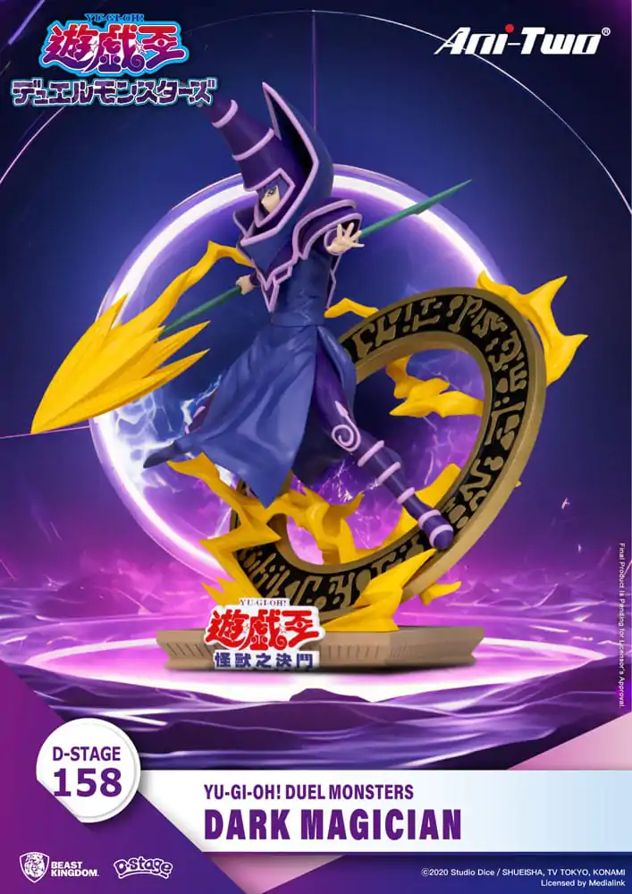 Yu-Gi-Oh! Duel Monsters D-Stage PVC Diorama Dark Magician 15 cm Produktfoto