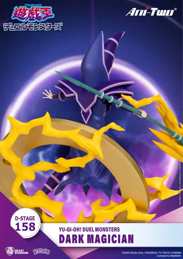 Yu-Gi-Oh! Duel Monsters D-Stage PVC Diorama Dark Magician 15 cm Produktfoto