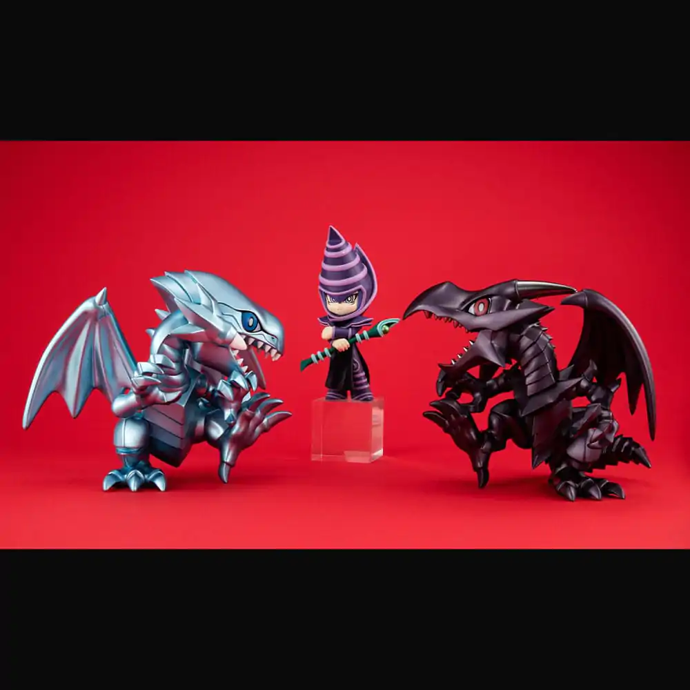 Yu-Gi-Oh! Duel Monsters Megatoon PVC Statue Red Eyes Black Dragon & The Winged Dragon of Ra 13 cm (with gift) Produktfoto