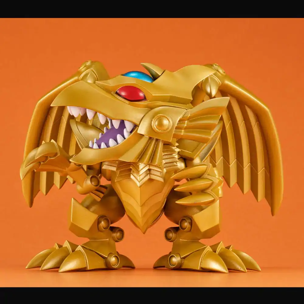 Yu-Gi-Oh! Duel Monsters Megatoon PVC Statue Red Eyes Black Dragon & The Winged Dragon of Ra 13 cm (with gift) Produktfoto