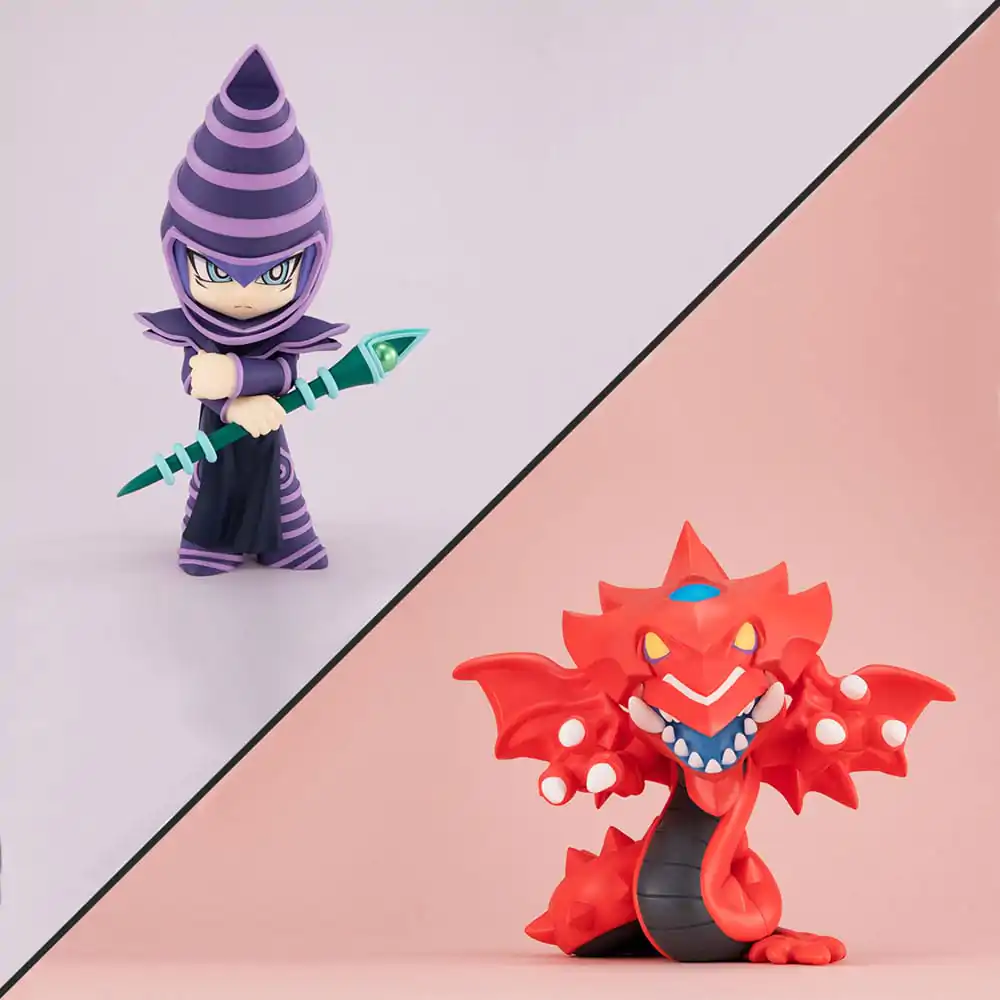 Yu-Gi-Oh! Duel Monsters Megatoon PVC Statue Slifer the Sky Dragon & Dark Magician (with gift) termékfotó