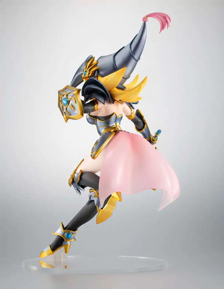 Yu-Gi-Oh! Duel Monsters Monsters Chronicle Art Works PVC Statue Dark Magician Girl the Dragon Knight 22 cm Produktfoto