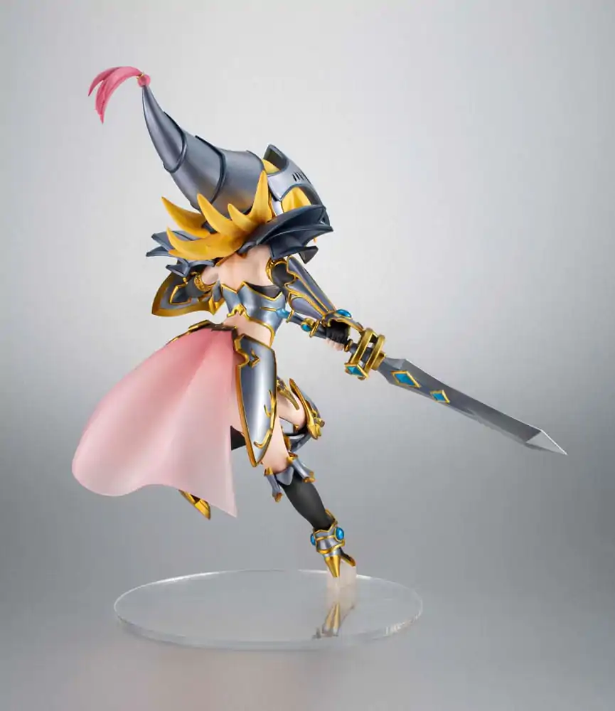 Yu-Gi-Oh! Duel Monsters Monsters Chronicle Art Works PVC Statue Dark Magician Girl the Dragon Knight 22 cm Produktfoto