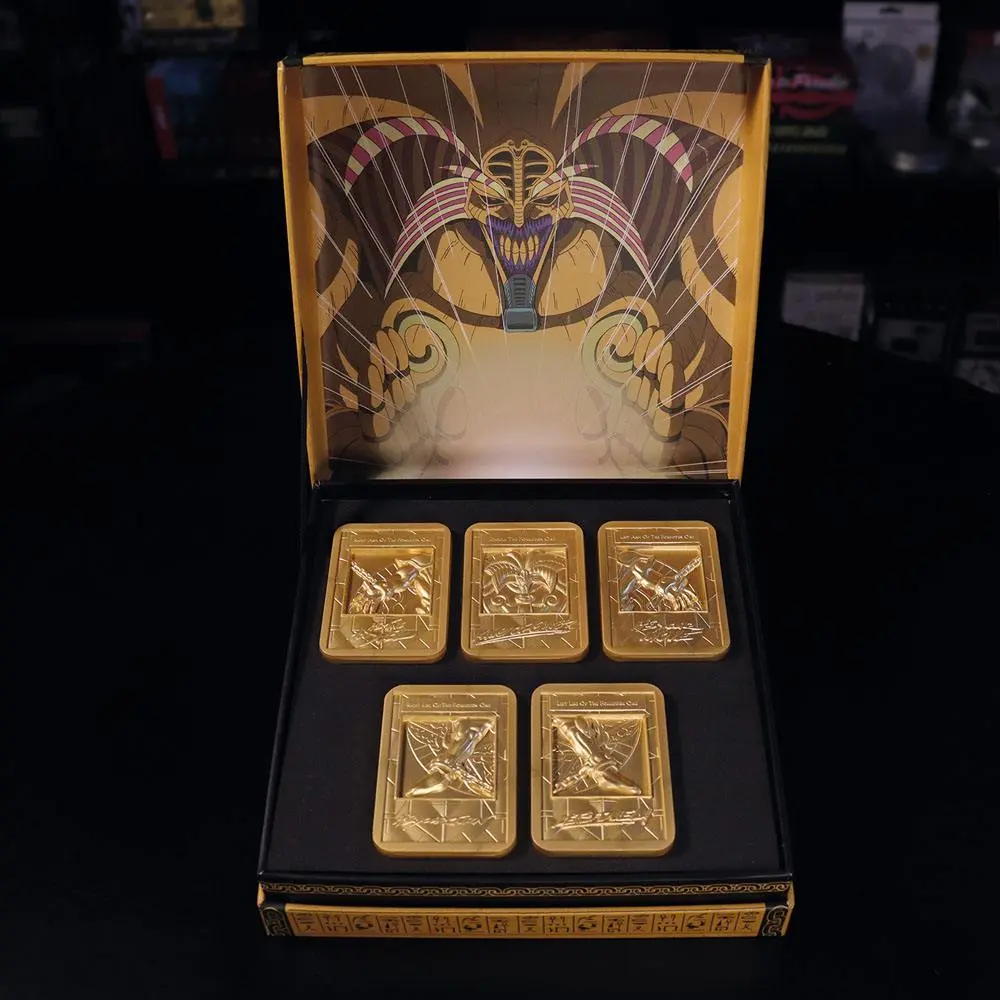 Yu-Gi-Oh! Metallbarren 5er-Set Exodia the Forbidden One Limited Edition (vergoldet) termékfotó